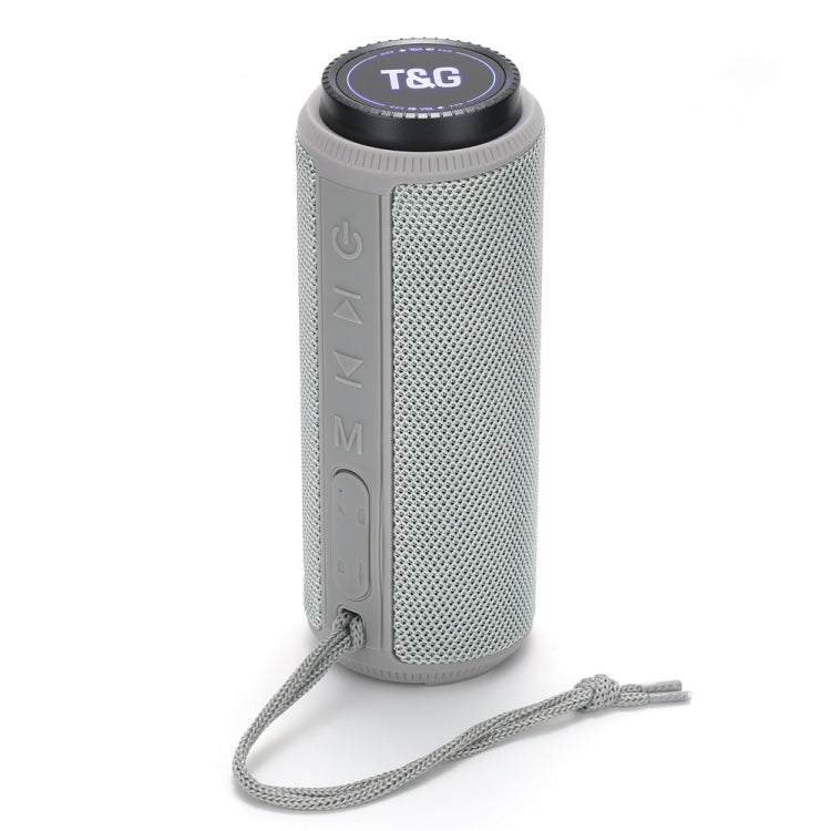 T&G TG332 10W HIFI Stereo Waterproof Portable Bluetooth Speaker(Gray) - Desktop Speaker by T&G | Online Shopping UK | buy2fix