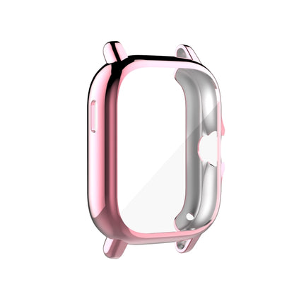 For Amazfit GTS 3 Shockproof TPU Plating Watch Case(Pink) - Watch Cases by buy2fix | Online Shopping UK | buy2fix