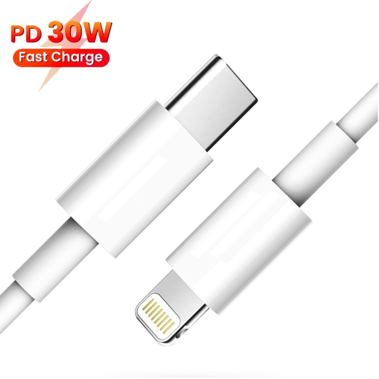 1.5m PD30W USB-C / Type-C to 8 Pin Fast Charging Data Cable for iPhone Series - Normal Style Cable by buy2fix | Online Shopping UK | buy2fix