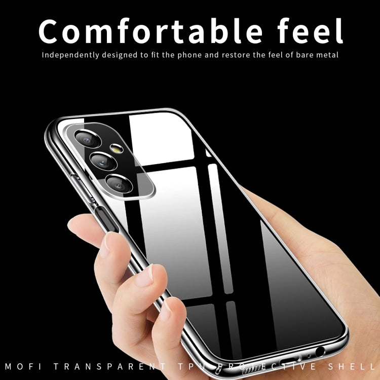 For Samsung Galaxy M52 5G MOFI Ming Series Ultra-thin TPU Phone Case(Transparent) - Galaxy Phone Cases by MOFI | Online Shopping UK | buy2fix