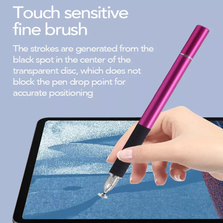 AT-31 Conductive Cloth Head + Precision Sucker Capacitive Pen Head 2-in-1 Handwriting Stylus(Light Blue) - Stylus Pen by buy2fix | Online Shopping UK | buy2fix