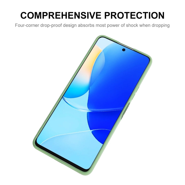 For Huawei Nova 9 SE / Honor 50 SE ENKAY Liquid Silicone Shockproof Phone Case(Beige) - Huawei Cases by ENKAY | Online Shopping UK | buy2fix