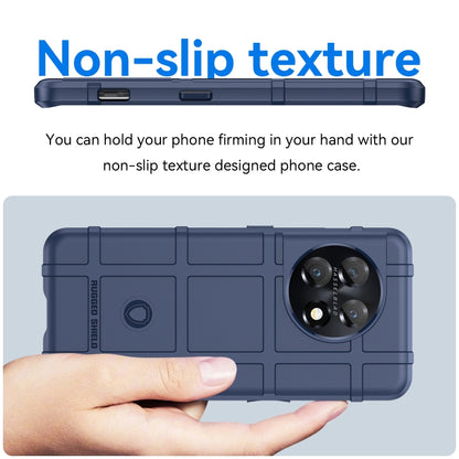 For OnePlus 11 5G Full Coverage Shockproof TPU Case(Blue) - OnePlus Cases by buy2fix | Online Shopping UK | buy2fix