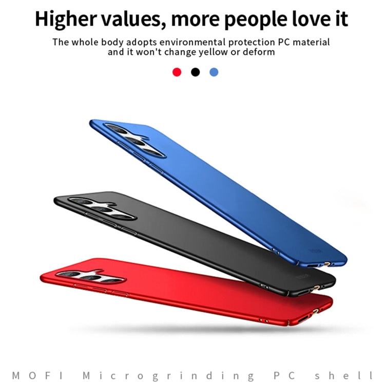 For Samsung Galaxy A54 5G MOFI Frosted PC Ultra-thin Hard Phone Case(Red) - Galaxy Phone Cases by MOFI | Online Shopping UK | buy2fix