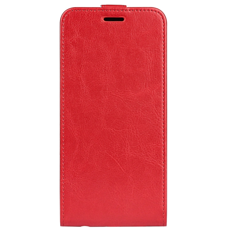 For OnePlus 11 R64 Texture Vertical Flip Leather Phone Case(Red) - OnePlus Cases by buy2fix | Online Shopping UK | buy2fix