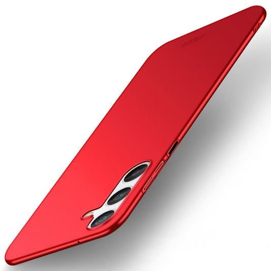 For Samsung Galaxy A14 4G / 5G MOFI Frosted PC Ultra-thin Hard Case(Red) - Galaxy Phone Cases by MOFI | Online Shopping UK | buy2fix