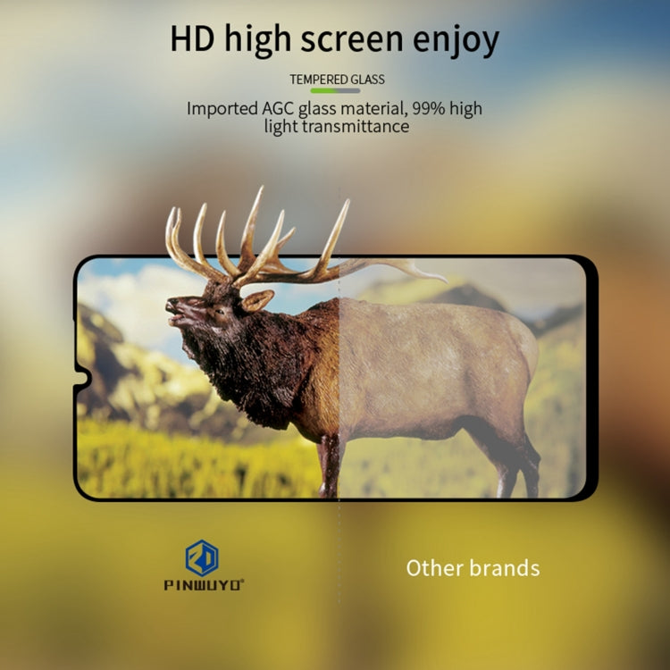 For Xiaomi Redmi A2 / A2+ PINWUYO 9H 2.5D Full Screen Tempered Glass Film(Black) -  by PINWUYO | Online Shopping UK | buy2fix
