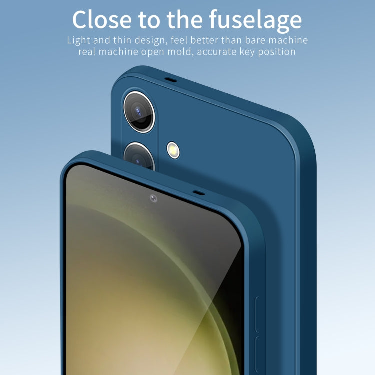 For Samsung Galaxy S24+ 5G PINWUYO Sense Series Liquid Silicone TPU Phone Case(Green) - Galaxy S24+ 5G Cases by PINWUYO | Online Shopping UK | buy2fix