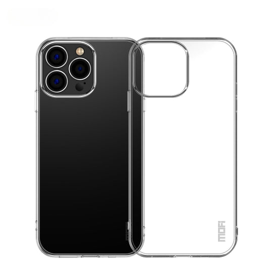 For iPhone 15 Pro Max MOFI Ming Series Ultra-thin TPU Phone Case(Transparent) - iPhone 15 Pro Max Cases by MOFI | Online Shopping UK | buy2fix