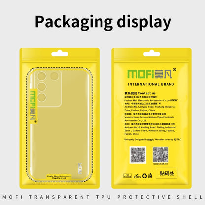 For vivo S17 MOFI Ming Series Ultra-thin TPU Phone Case(Transparent) - vivo Cases by MOFI | Online Shopping UK | buy2fix