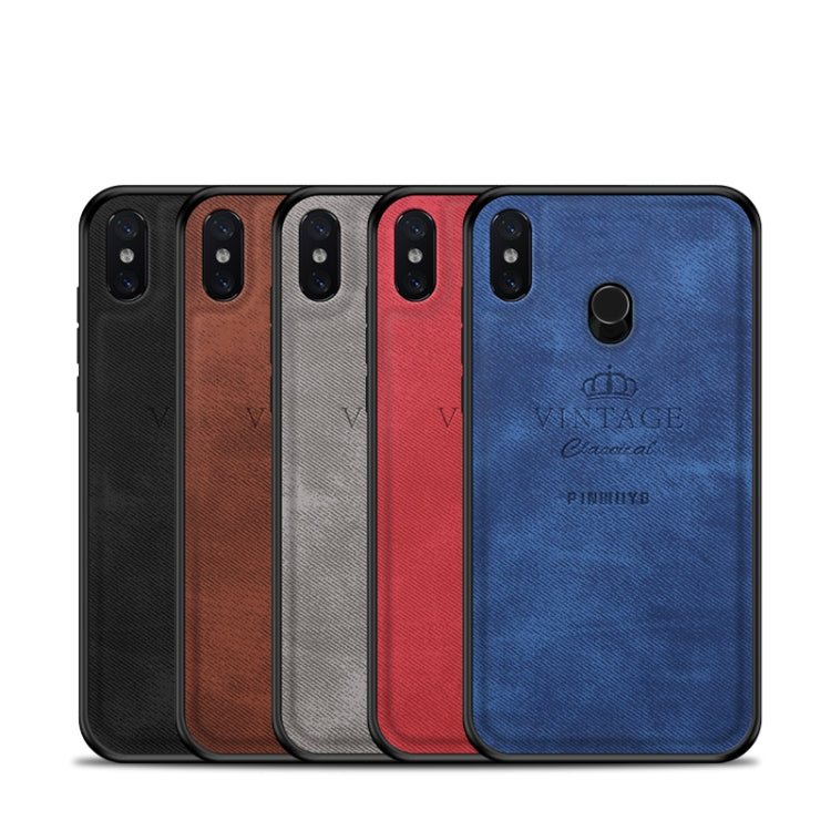 PINWUYO Shockproof Waterproof Full Coverage PC + TPU + Skin Protective Case for Xiaomi Mi 8(Red) - Xiaomi Cases by PINWUYO | Online Shopping UK | buy2fix