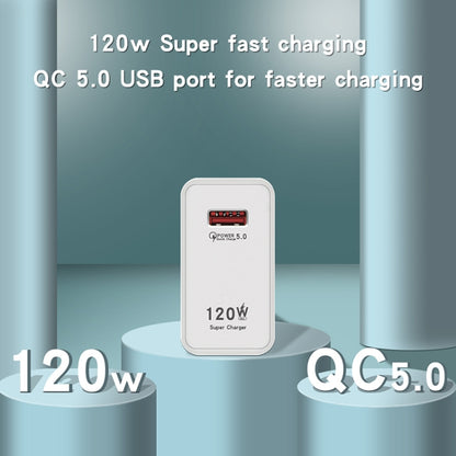 120W USB Super Fast Charging Charger Suitable for Xiaomi 12 / 12 Pro and Huawei / vivo, Plug Size:US Plug - USB Charger by buy2fix | Online Shopping UK | buy2fix