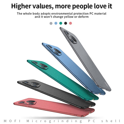 For Huawei P70 Pro MOFI Fandun Series Frosted PC Ultra-thin All-inclusive Phone Case(Gray) - Huawei Cases by MOFI | Online Shopping UK | buy2fix