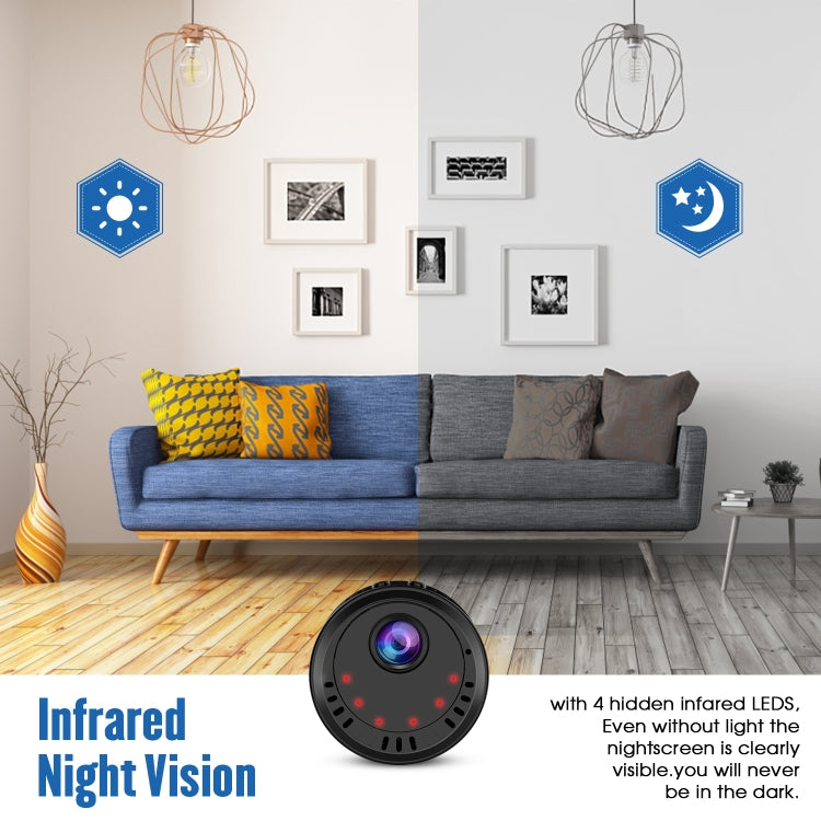 L28 4K HD  Mini Camera Wifi Wide Angle 140 Loop Recording Night Vision Camera - Mini Camera by buy2fix | Online Shopping UK | buy2fix