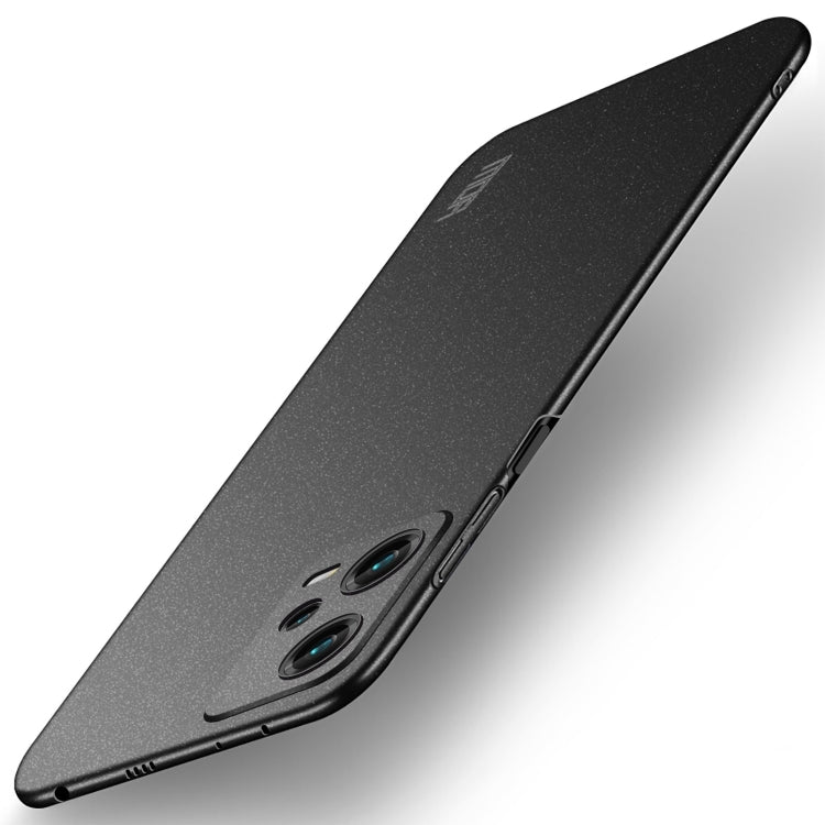 For Xiaomi Redmi Note 12 Pro+ Global MOFI Fandun Series Frosted PC Ultra-thin All-inclusive Phone Case(Black) - Xiaomi Cases by MOFI | Online Shopping UK | buy2fix