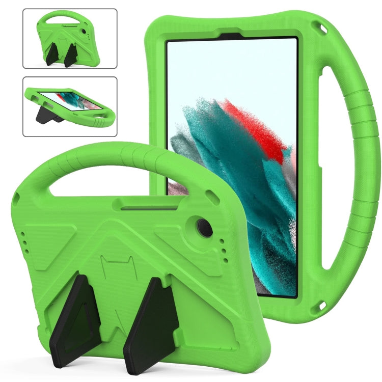 For Samsung Galaxy Tab A9 8.0 2023 EVA Shockproof Tablet Case with Holder(Green) - Galaxy Tab A9 by buy2fix | Online Shopping UK | buy2fix