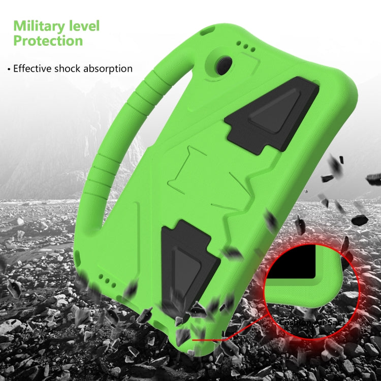 For Samsung Galaxy Tab A9 8.0 2023 EVA Shockproof Tablet Case with Holder(Green) - Galaxy Tab A9 by buy2fix | Online Shopping UK | buy2fix