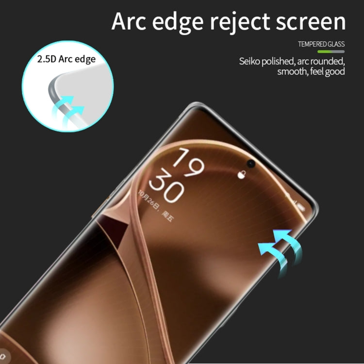 For Xiaomi Poco X6 Pro MOFI 9H 2.5D Full Screen Tempered Glass Film(Black) -  by MOFI | Online Shopping UK | buy2fix