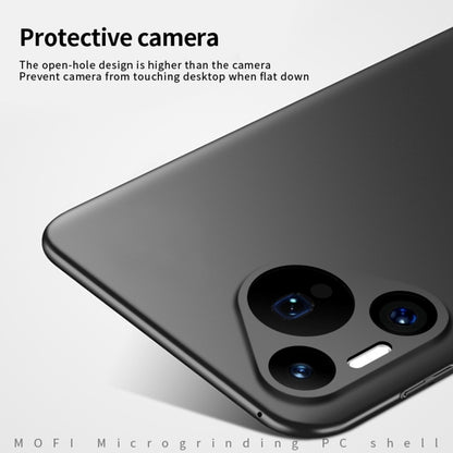 For Huawei Pura 7 MOFI Micro-Frosted PC Ultra-thin Hard Phone Case(Black) - Huawei Cases by MOFI | Online Shopping UK | buy2fix