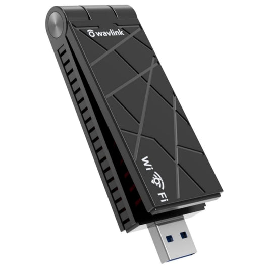 WAVLINK WN690X1 For PC AX1800 WiFi 6 Wireless-AX USB3.0 Adapter Dual Band Network Adapter - USB Network Adapter by WAVLINK | Online Shopping UK | buy2fix
