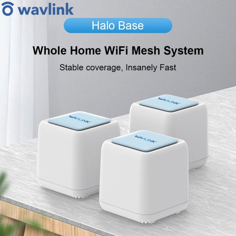WAVLINK WN535M3 For Home Office 3pcs Mesh Wireless Router AC1200 Dual Band WiFi Signal Booster, Plug:AU Plug - Wireless Routers by WAVLINK | Online Shopping UK | buy2fix