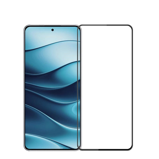 For Xiaomi Redmi Note 14 PINWUYO 9H 3D  Full Screen Explosion-proof Tempered Glass Film(Black) - Note 14 Tempered Glass by PINWUYO | Online Shopping UK | buy2fix