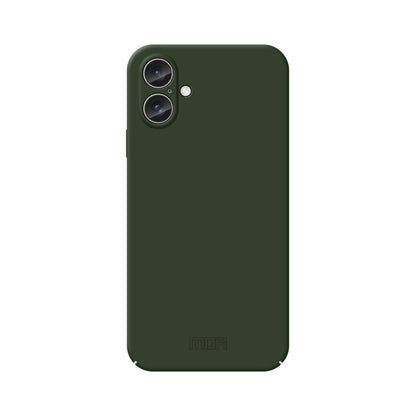 For iPhone 16 MOFI Qin Series Skin Feel All-inclusive PC Phone Case(Green) - iPhone 16 Cases by MOFI | Online Shopping UK | buy2fix