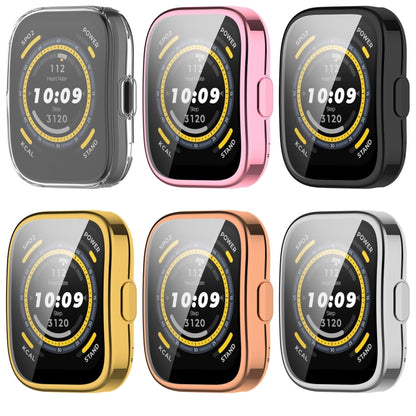 For Amazfit Bip 5 All-Inclusive TPU Protective Case(Sliver) - Watch Cases by buy2fix | Online Shopping UK | buy2fix