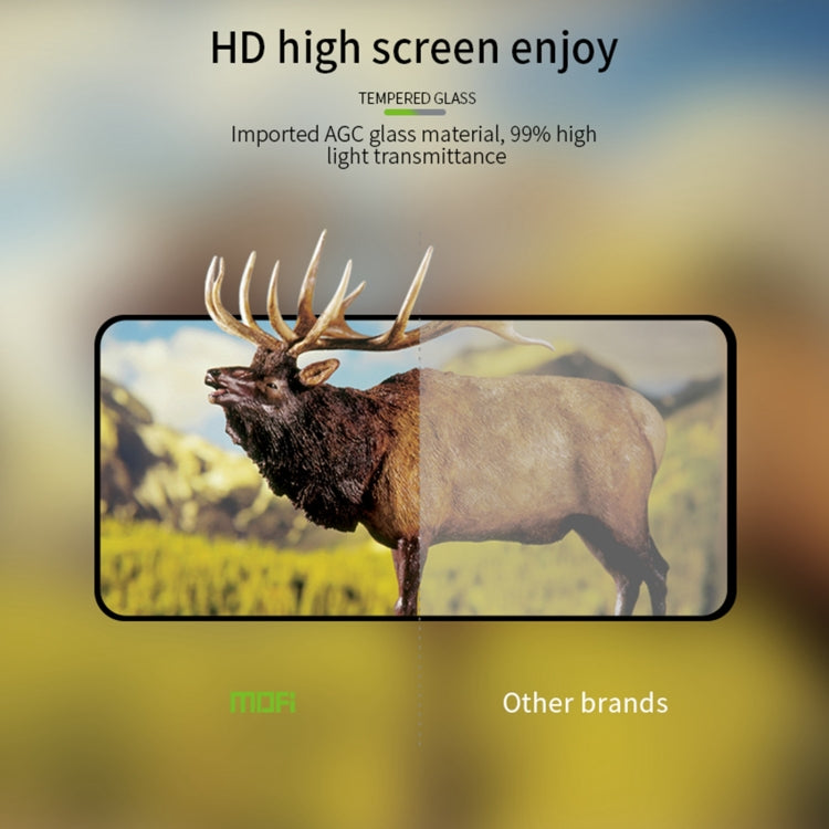 For Huawei nova 12 SE MOFI 9H 2.5D Full Screen Tempered Glass Film(Black) - Huawei Tempered Glass by MOFI | Online Shopping UK | buy2fix