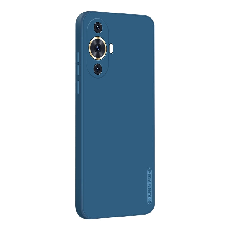 For Huawei nova 11 Pro / 11 Ultra PINWUYO Sense Series Liquid Silicone TPU Phone Case(Blue) - Huawei Cases by PINWUYO | Online Shopping UK | buy2fix