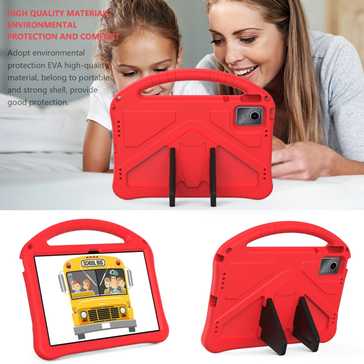 For Lenovo Tab M11 /Xiaoxin Pad 11 2024 EVA Shockproof Tablet Case with Holder(Red) - Lenovo by buy2fix | Online Shopping UK | buy2fix