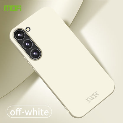 For Samsung Galaxy A54 5G MOFI Qin Series Skin Feel All-inclusive PC Phone Case(Beige) - Galaxy Phone Cases by MOFI | Online Shopping UK | buy2fix