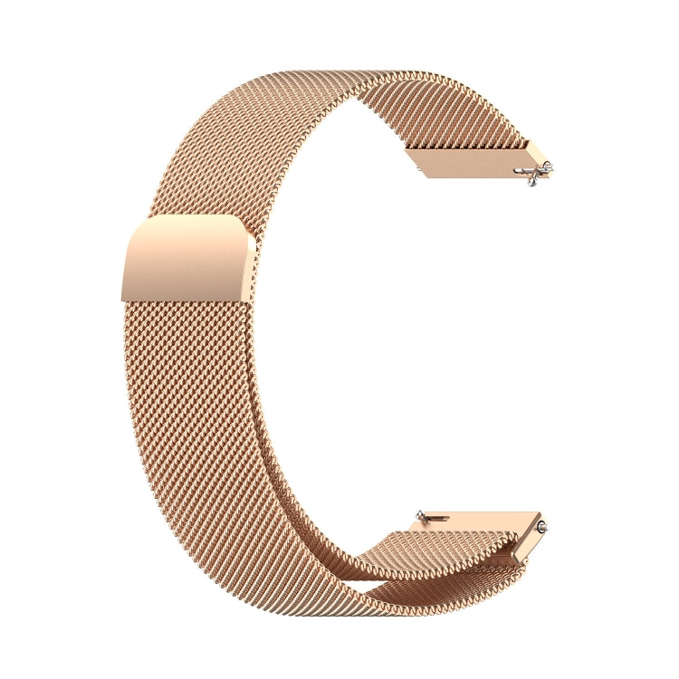For Huawei Watch GT4 41mm Milan Magnetic Steel Mesh Watch Band(Rose Gold) - Watch Bands by buy2fix | Online Shopping UK | buy2fix