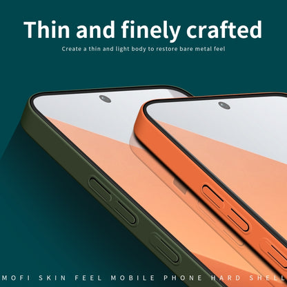 For Xiaomi Redmi Note 13 Pro+ MOFI Qin Series Skin Feel All-inclusive PC Phone Case(Orange) - Note 13 Pro+ Cases by MOFI | Online Shopping UK | buy2fix