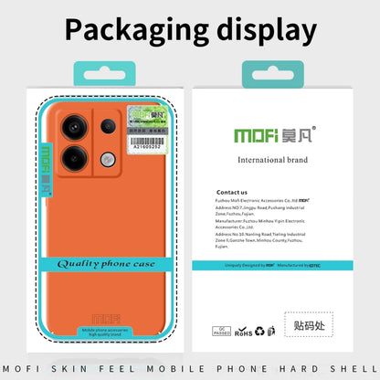 For Xiaomi Redmi Note 13 Pro+ MOFI Qin Series Skin Feel All-inclusive PC Phone Case(Orange) - Note 13 Pro+ Cases by MOFI | Online Shopping UK | buy2fix