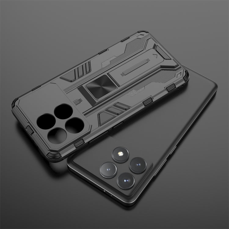 For Redmi K70 Pro Supersonic Armor PC Hybrid TPU Phone Case(Silver) - K70 Pro Cases by buy2fix | Online Shopping UK | buy2fix