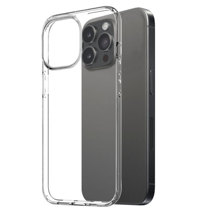 For iPhone 16 Pro Max NORTHJO 3 in 1 TPU Phone Case with Screen Film and Lens Film(Clear) - iPhone 16 Pro Max Cases by NORTHJO | Online Shopping UK | buy2fix