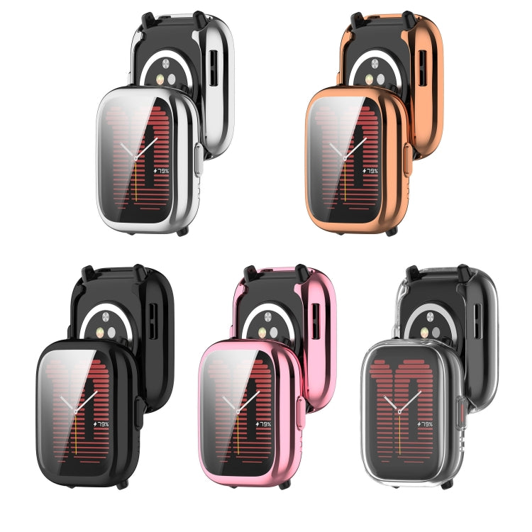 For Amazfit Active A2211 TPU All-Inclusive Watch Protective Case(Pink) - Watch Cases by buy2fix | Online Shopping UK | buy2fix