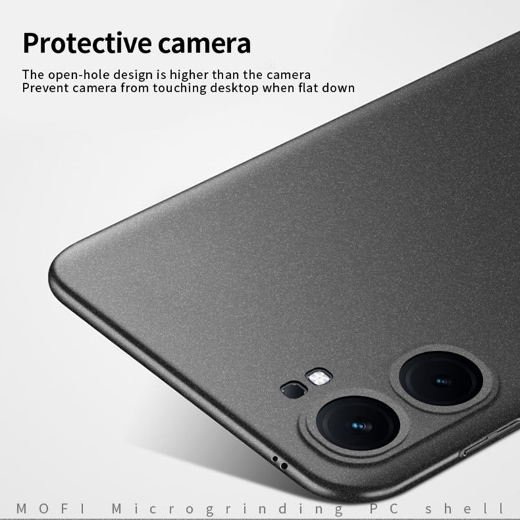 For vivo iQOO Neo9 / Neo9 Pro MOFI Fandun Series Frosted PC Ultra-thin All-inclusive Phone Case(Gray) - vivo Cases by MOFI | Online Shopping UK | buy2fix