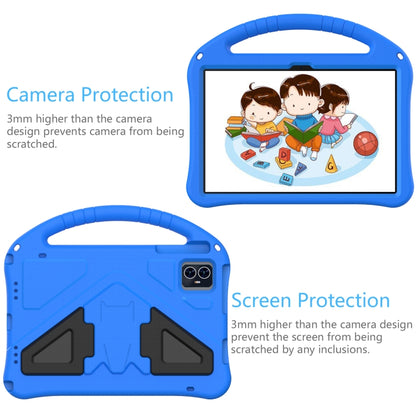 For Blackview Tab 80 10.1 2023 EVA Shockproof Tablet Case with Holder(Blue) - Others by buy2fix | Online Shopping UK | buy2fix