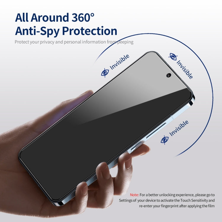 For Samsung Galaxy S23 FE 5G 5pcs ENKAY Hat-Prince 360 Degree Anti-peeping Privacy Full Screen Tempered Glass Film - Galaxy S23 FE 5G Tempered Glass by ENKAY | Online Shopping UK | buy2fix