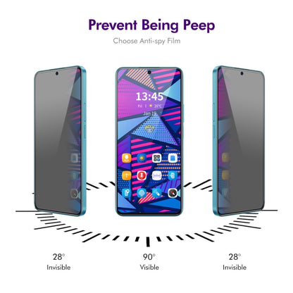 For Motorola Moto G Play 2024 ENKAY Hat-Prince 28 Degree Anti-peeping Privacy Tempered Glass Film - Motorola Tempered Glass by ENKAY | Online Shopping UK | buy2fix