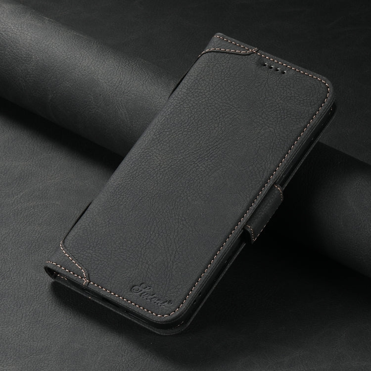 For iPhone 14 Pro Max SUTENI J07 Multifunctional Horizontal Flip Magsafe Leather Phone Case(Black) - iPhone 14 Pro Max Cases by Suteni | Online Shopping UK | buy2fix