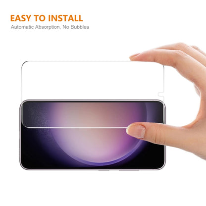 For Samsung Galaxy S23+ 5G / S22+ 5G ENKAY Easy Install 0.18mm High Alumina Silicon Full Glass Film, Support Ultrasonic Unlock - Galaxy S23+ 5G Tempered Glass by ENKAY | Online Shopping UK | buy2fix