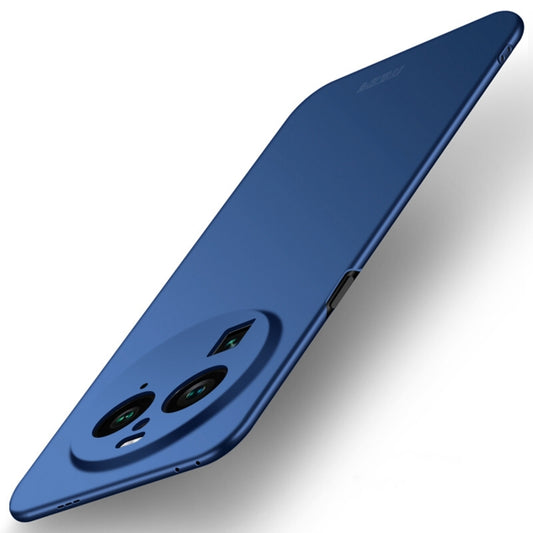 For OPPO Find X6 Pro MOFI Micro-Frosted PC Ultra-thin Hard Phone Case(Blue) - OPPO Cases by MOFI | Online Shopping UK | buy2fix