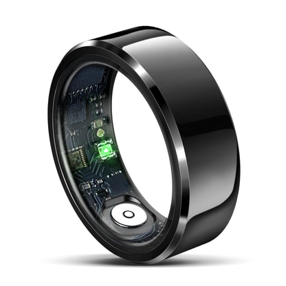 R6 SIZE 8 Smart Ring, Support Heart Rate / Blood Oxygen / Sleep Monitoring(Black) - Smart Rings / Smart Telephones by buy2fix | Online Shopping UK | buy2fix