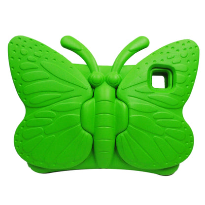 For iPad Air 11 2025 / 2024 Butterfly Bracket Kids EVA Shockproof Tablet Case(Green) - iPad Air 11 2025 / 2024 Cases by buy2fix | Online Shopping UK | buy2fix