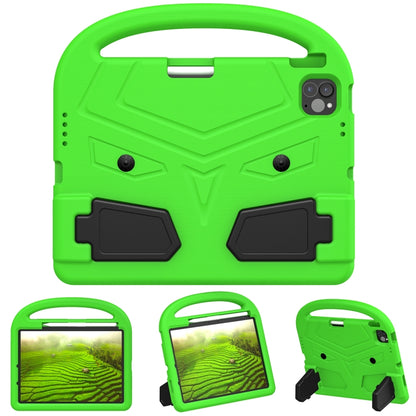 For iPad Air 11 2025 / 2024 Sparrow Style Shockproof Kickstand EVA Tablet Case(Green) - iPad Air 11 2025 / 2024 Cases by buy2fix | Online Shopping UK | buy2fix