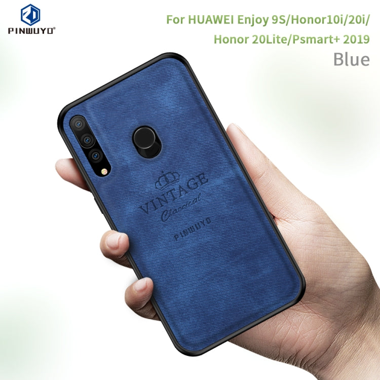 PINWUYO Shockproof Waterproof Full Coverage PC + TPU + Skin Protective Case for Huawei Enjoy 9S / Honor10i / Honor 20i / Honor20 Lite / P Smart+ 2019/ Maimang 8(Brown) - Honor Cases by PINWUYO | Online Shopping UK | buy2fix