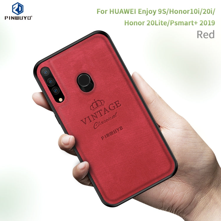 PINWUYO Shockproof Waterproof Full Coverage PC + TPU + Skin Protective Case for Huawei Enjoy 9S / Honor10i / Honor 20i / Honor20 Lite / P Smart+ 2019/ Maimang 8(Blue) - Honor Cases by PINWUYO | Online Shopping UK | buy2fix